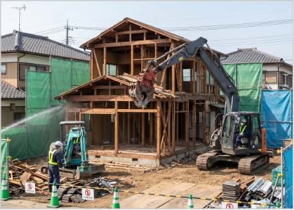 木造住宅解体工事