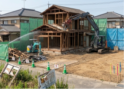 空き家解体工事