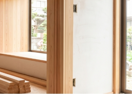建具まわりの木工事