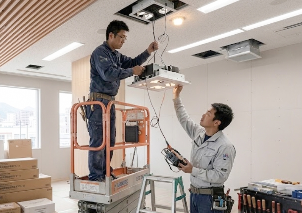 暮らしやすさを支える器具の取り付け工事